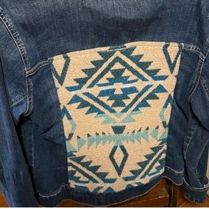Old Navy Pendalton Jean Jacket Large